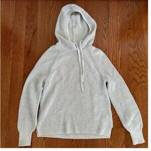 Gap gray knit hoodie